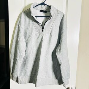 MIROL Gray Half-Zip Pullover – Size XL
